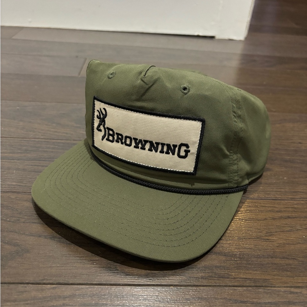 Browning Forest Green Logo Cap